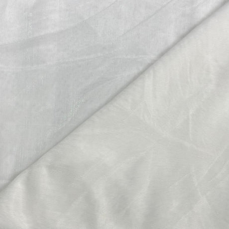 Pound A Metre 3 Metres, Luxury Moonlight Jersey Fabric- 55" Wide (White)