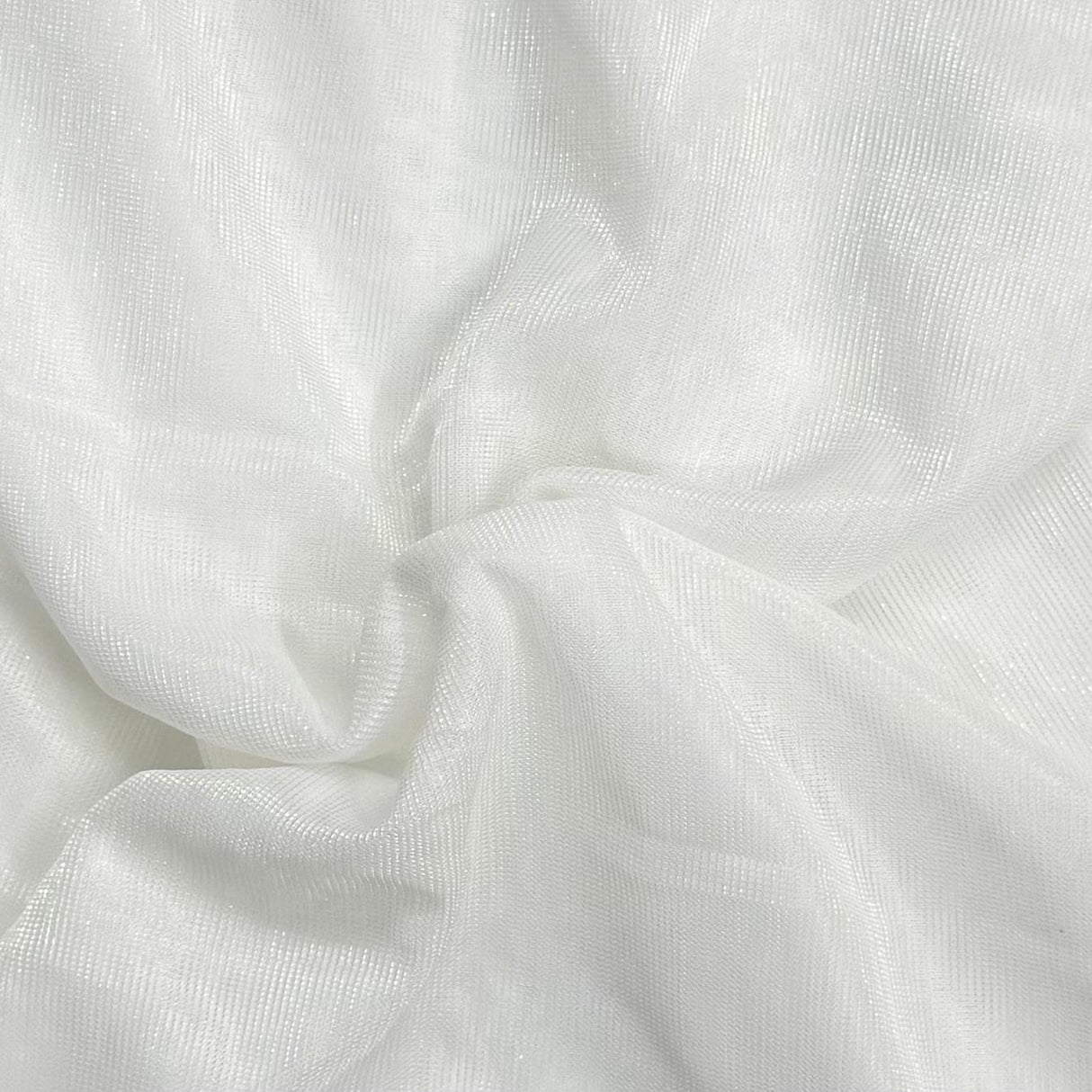 Pound A Metre 3 Metres, Luxury Moonlight Jersey Fabric- 55" Wide (White)