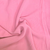 Pound A Metre 3 Metres 3 Metres Luxury Plain Chiffon- 55" Wide - (Pink)