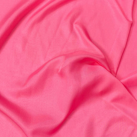 Pound A Metre 3 Metres 3 Metres Luxury Plain Soft Touch Chiffon- 55" Wide - (Pink) (WOWZA)
