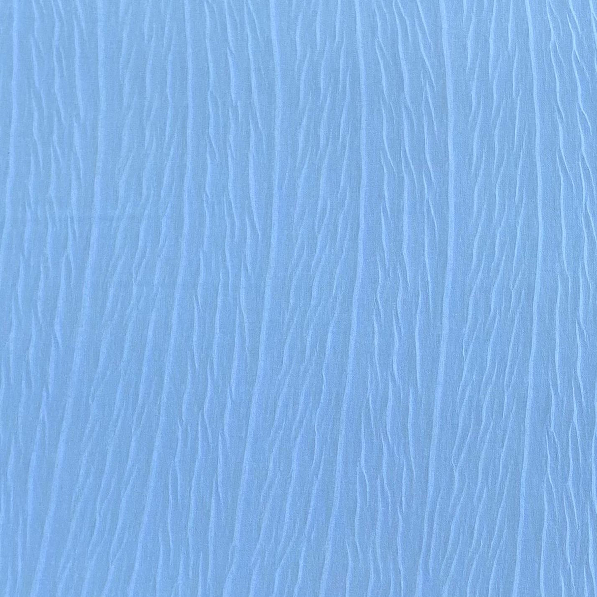 Pound A Metre 3 Metres 3 Metres Luxury Plain Soft Touch Chiffon- 55" Wide - (Sky) (WOWZA)