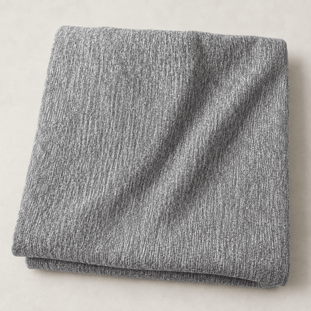 Pound A Metre 3 Metres Luxury Ponte Sweatshirt - 55" Wide (Grey Marl)