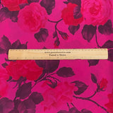 Pound A Metre 3 Metres Luxury Printed Chiffon- 55" Wide - (Big Flower)