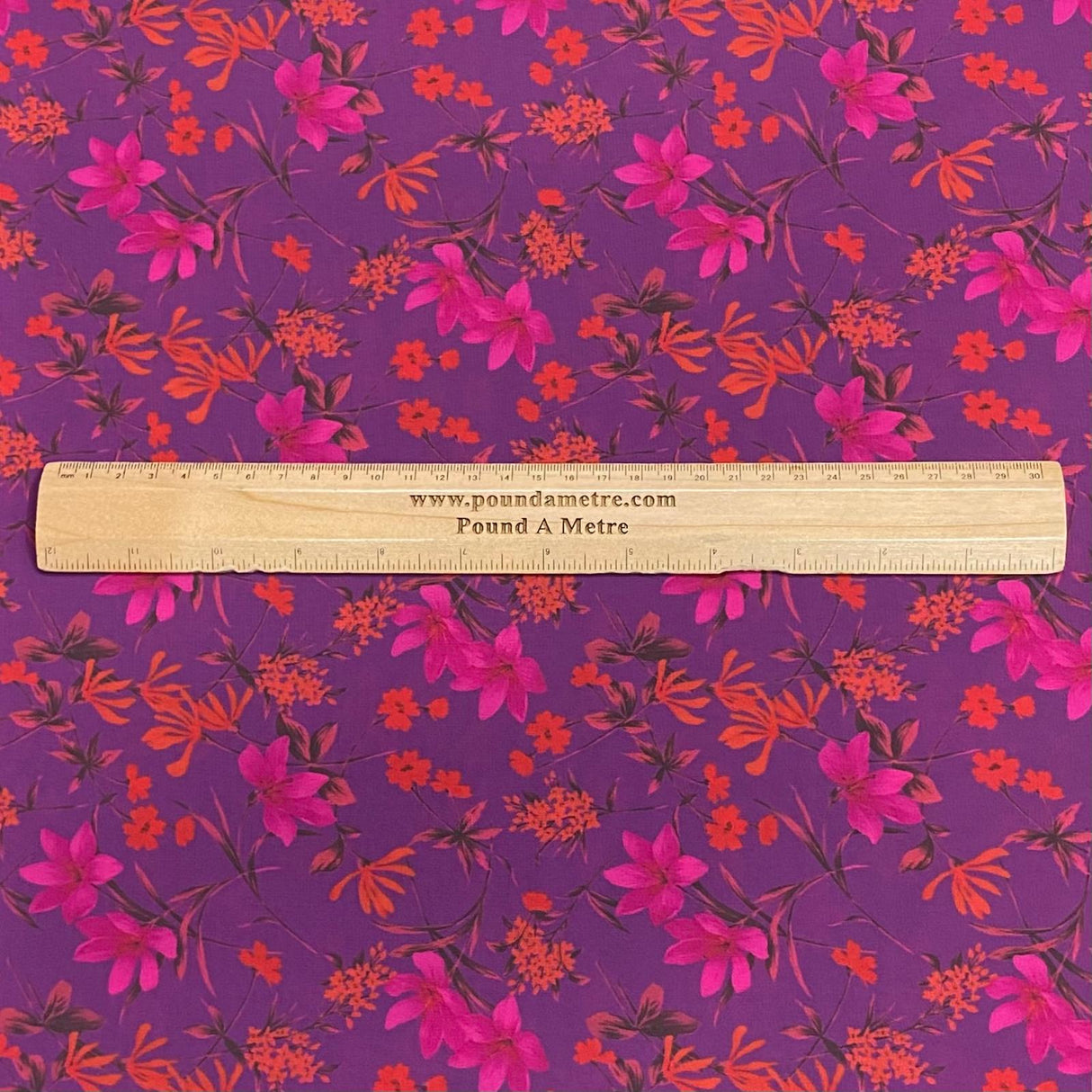 Pound A Metre 3 Metres Luxury Printed Chiffon- 55" Wide - (Butterflies)