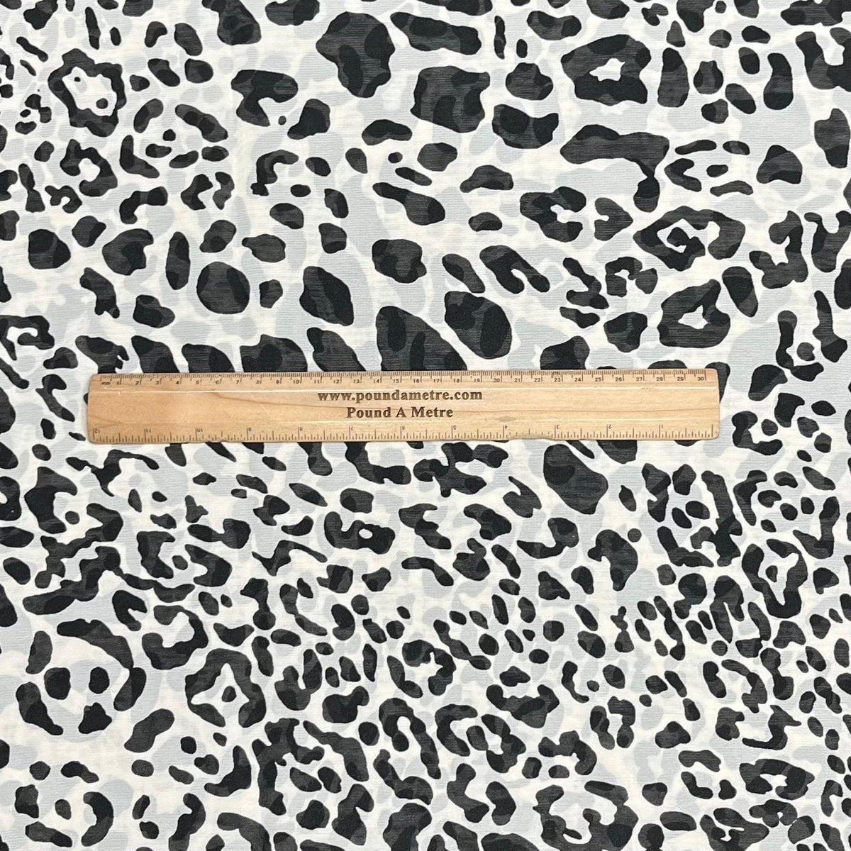 Pound A Metre 3 Metres Luxury Printed Chiffon- 55" Wide- (Cheetah)