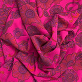 Pound A Metre 3 Metres Luxury Printed Chiffon- 55" Wide - (Design)