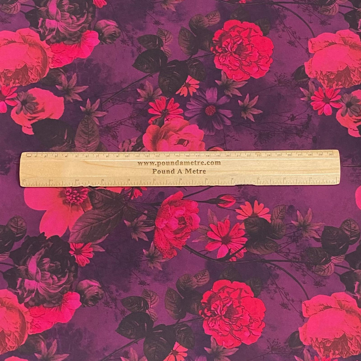 Pound A Metre 3 Metres Luxury Printed Chiffon- 55" Wide - (Eden)