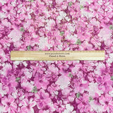 Pound A Metre 3 Metres Luxury Printed Chiffon- 55" Wide- (Flower)