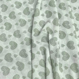 Pound A Metre 3 Metres Luxury Printed Chiffon- 55" Wide- (Heart)