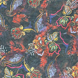 Pound A Metre 3 Metres Luxury Printed Chiffon- 55" Wide- (Night Garden)