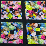 Pound A Metre 3 Metres Luxury Printed Chiffon- 55" Wide- (Patch Garden)
