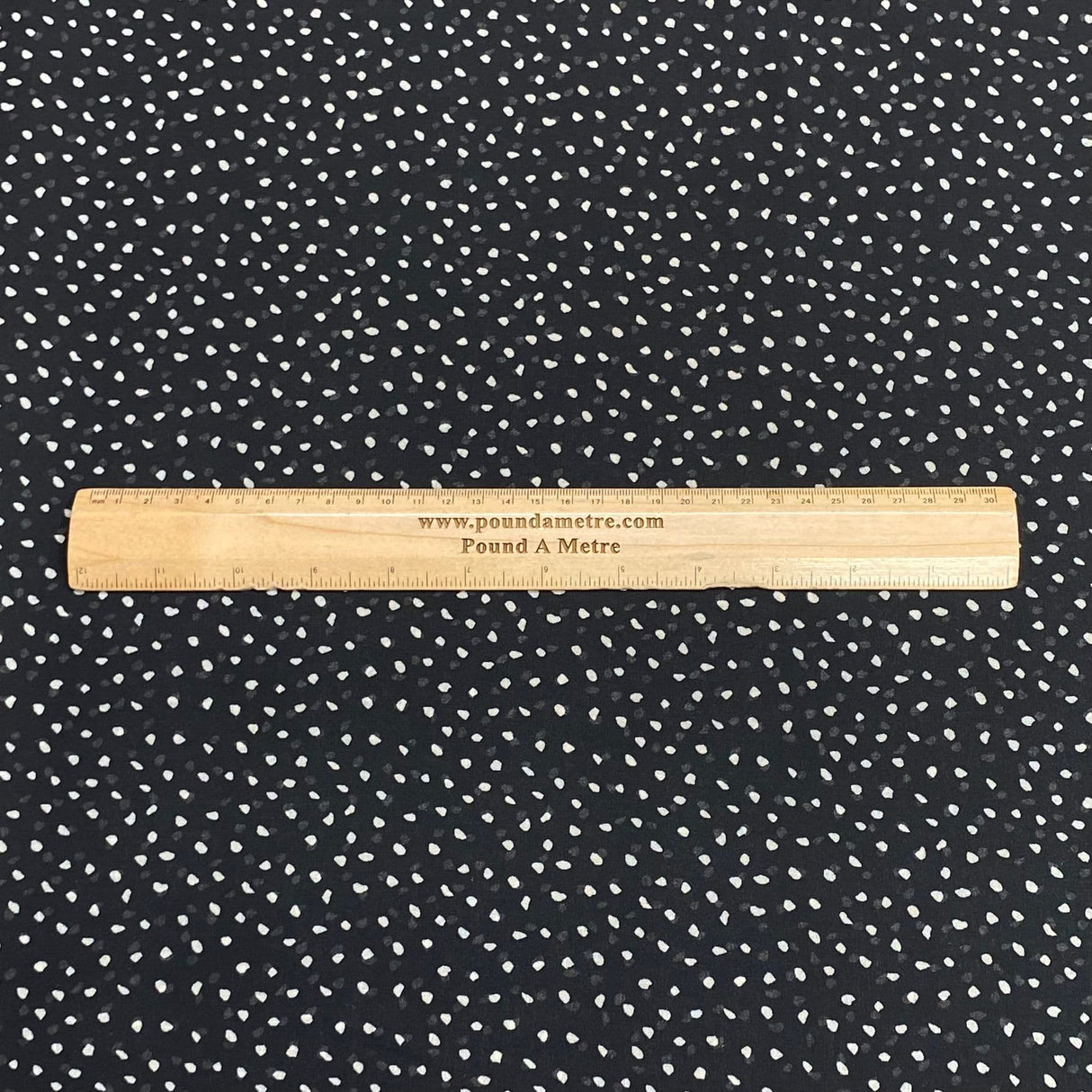 Pound A Metre 3 Metres Luxury Printed Chiffon- 55" Wide- (Polka)