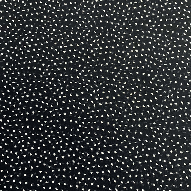 Pound A Metre 3 Metres Luxury Printed Chiffon- 55" Wide- (Polka)