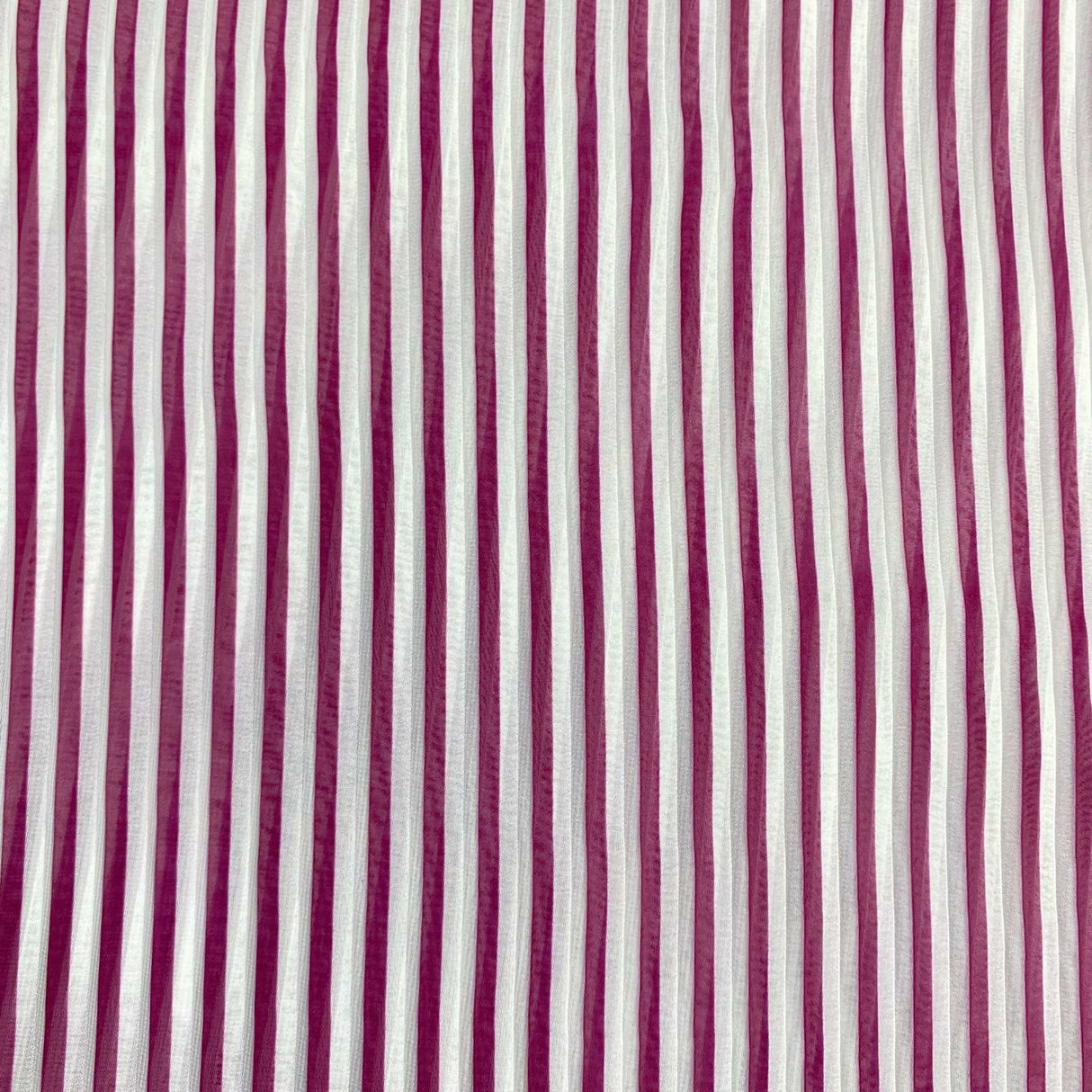 Pound A Metre 3 Metres Luxury Printed Chiffon- 55" Wide- (Purple & White)