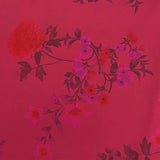 Pound A Metre 3 Metres Luxury Printed Chiffon- 55" Wide - (Raspberry)