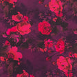 Pound A Metre 3 Metres Luxury Printed Chiffon- 55" Wide - (Wine)