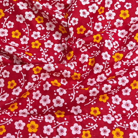 Pound A Metre 3 Metres Luxury Printed Cotton – 36" Wide- (Apple)