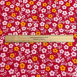 Pound A Metre 3 Metres Luxury Printed Cotton – 36" Wide- (Apple)