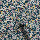 Pound A Metre 3 Metres Luxury Printed Cotton – 36" Wide- (Bottle Green)
