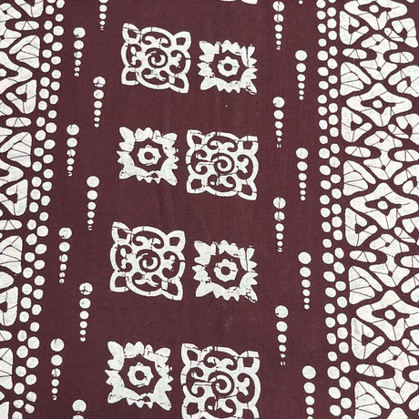Pound A Metre 3 Metres Luxury Printed Cotton – 36" Wide- (Brown)