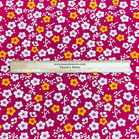 Pound A Metre 3 Metres Luxury Printed Cotton – 36" Wide- (Flower)