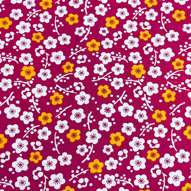 Pound A Metre 3 Metres Luxury Printed Cotton – 36" Wide- (Flower)
