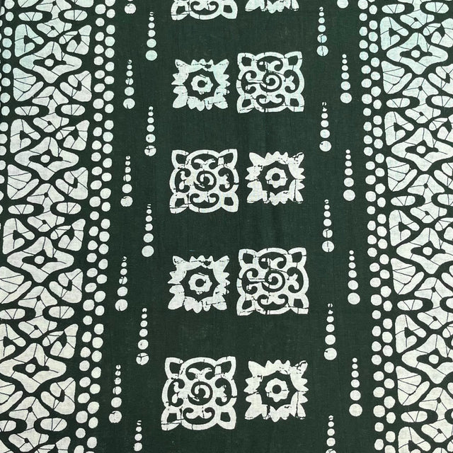 Pound A Metre 3 Metres Luxury Printed Cotton – 36" Wide- (Green)