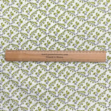 Pound A Metre 3 Metres Luxury Printed Cotton – 36" Wide- (Green & White)