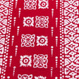Pound A Metre 3 Metres Luxury Printed Cotton – 36" Wide- (Red)