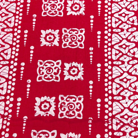 Pound A Metre 3 Metres Luxury Printed Cotton – 36" Wide- (Red)