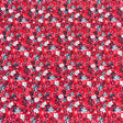 Pound A Metre 3 Metres Luxury Printed Cotton – 36" Wide- (Red Small Flower)