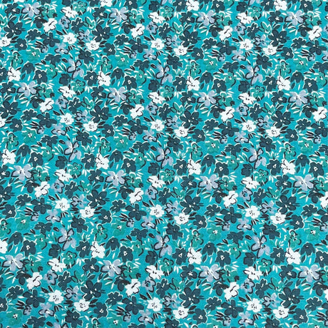 Pound A Metre 3 Metres Luxury Printed Cotton – 36" Wide- (Water)