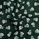 Pound A Metre 3 Metres Luxury Printed Cotton – 42" Wide- (Dark Green)