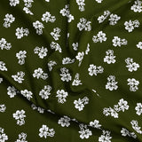Pound A Metre 3 Metres Luxury Printed Cotton – 42" Wide- (Olive)