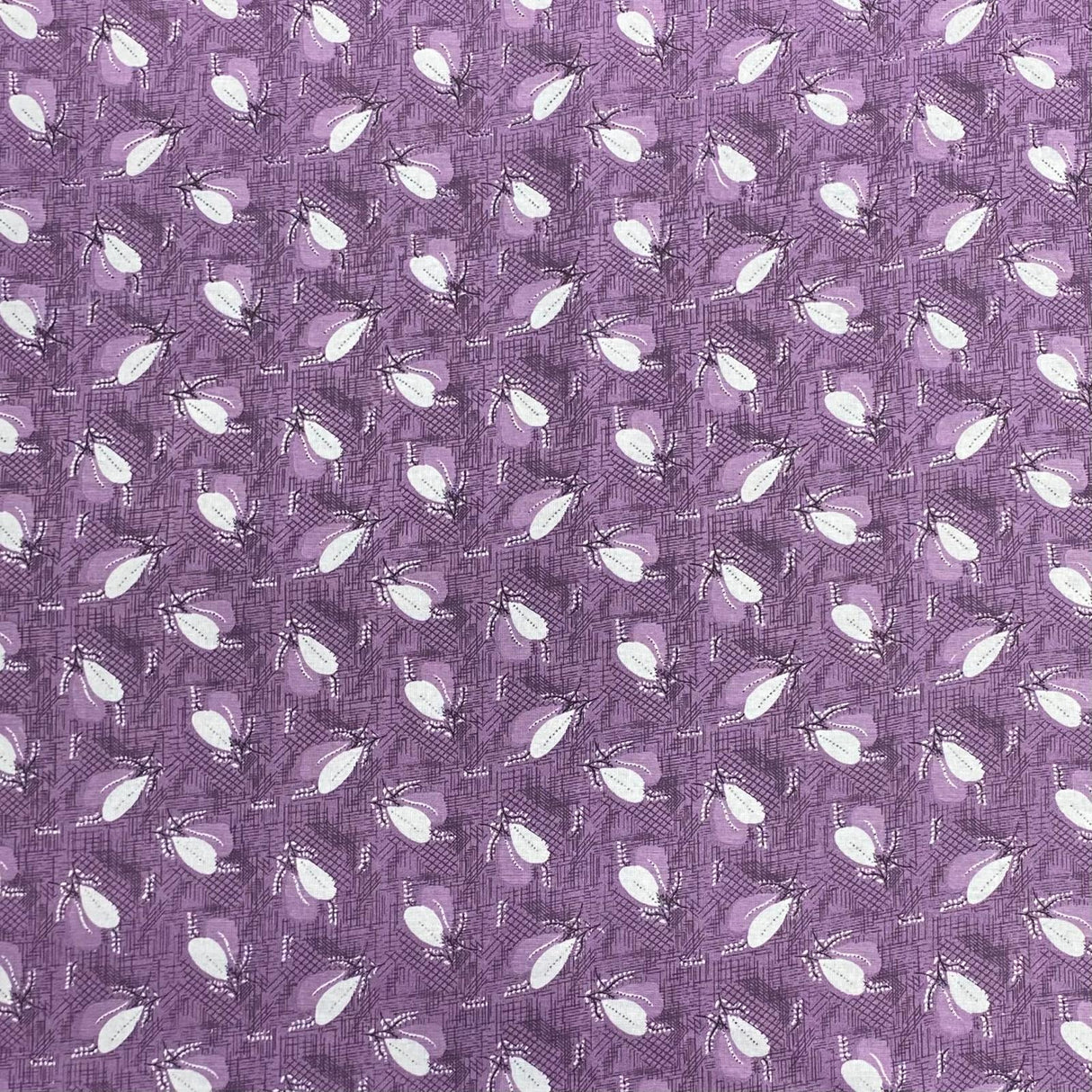 Pound A Metre 3 Metres Luxury Printed Polyester Cotton – 44" Wide- (Grape Leaf)