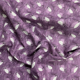 Pound A Metre 3 Metres Luxury Printed Polyester Cotton – 44" Wide- (Grape Leaf)