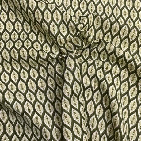 Pound A Metre 3 Metres Luxury Printed Polyester Cotton – 44" Wide- (Khaki)