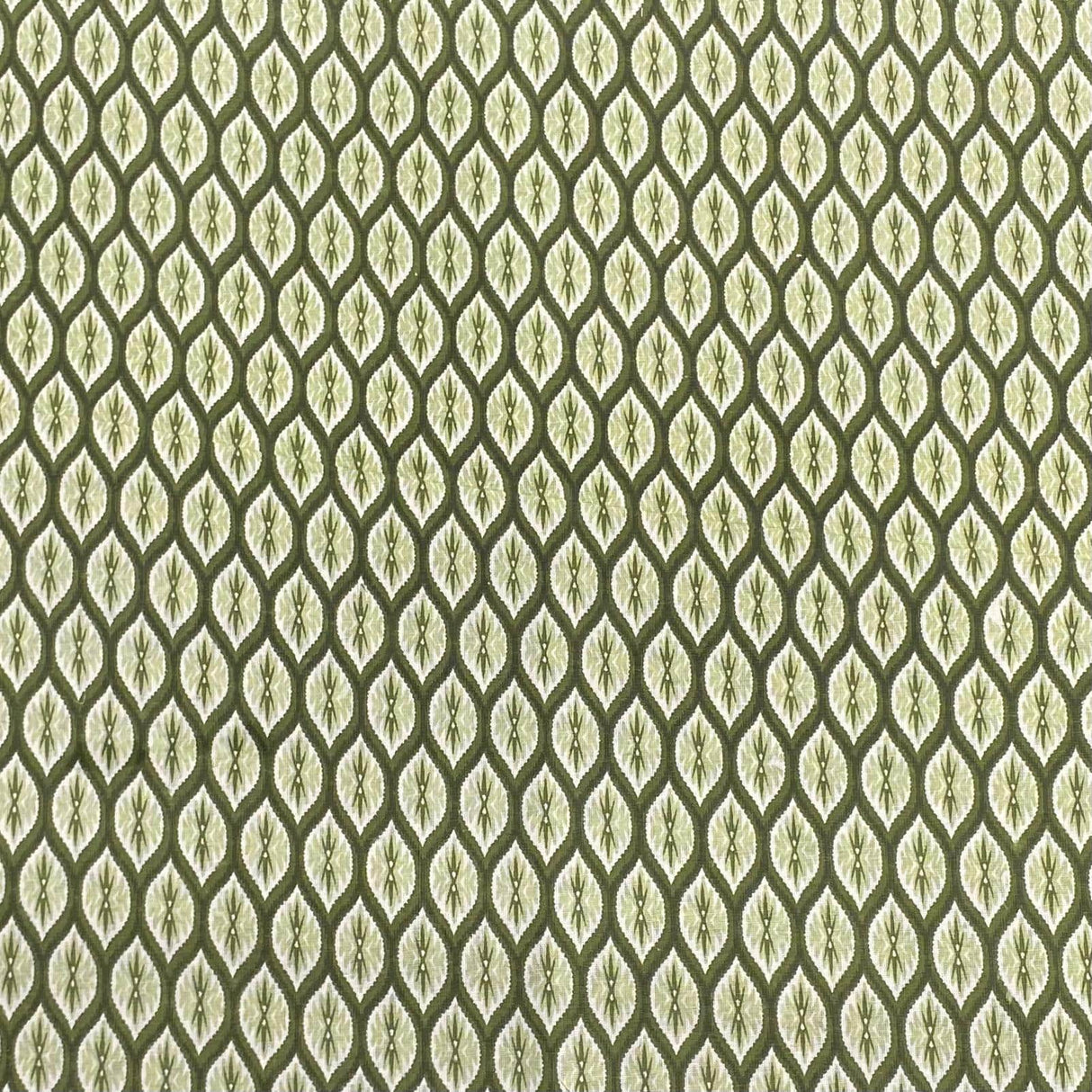 Pound A Metre 3 Metres Luxury Printed Polyester Cotton – 44" Wide- (Khaki)