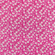 Pound A Metre 3 Metres Luxury Printed Polyester Cotton – 44" Wide- (Pink Flower)