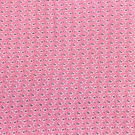 Pound A Metre 3 Metres Luxury Printed Polyester Cotton – 44" Wide- (Pink)
