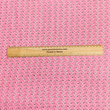 Pound A Metre 3 Metres Luxury Printed Polyester Cotton – 44" Wide- (Pink)