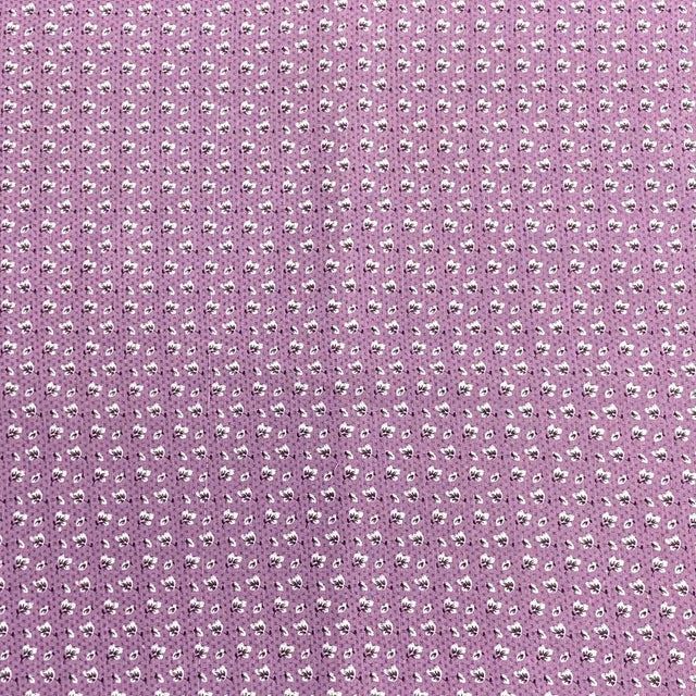Pound A Metre 3 Metres Luxury Printed Polyester Cotton – 44" Wide- (Purple)