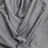 Pound A Metre 3 Metres Luxury Ribbed Jersey - 55" Wide (Dark Grey)