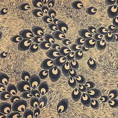 Pound A Metre 3 Metres Luxury Satin-Effect Suede Fabric- 60'' Wide - (Brown Peacock) (EOL)