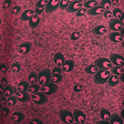 Pound A Metre 3 Metres Luxury Satin-Effect Suede Fabric- 60'' Wide - (Maroon Peacock)