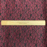 Pound A Metre 3 Metres Luxury Satin-Effect Suede Fabric- 60'' Wide - (Maroon)