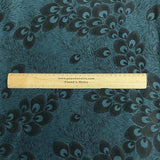 Pound A Metre 3 Metres Luxury Satin-Effect Suede Fabric- 60'' Wide - (Teal Peacock)