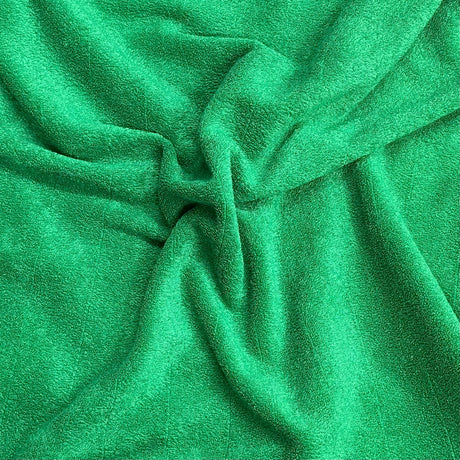Pound A Metre 3 Metres 3 Metres Luxury Soft  Fleece Jersey - 55" Wide (Green) (EOL)