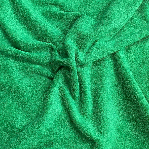 Pound A Metre 3 Metres 3 Metres Luxury Soft  Fleece Jersey - 55" Wide (Green) (EOL)