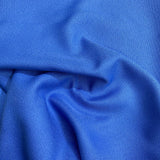 Pound A Metre 3 Metres 3 Metres Luxury Soft Heavy Crepe - 55" Wide (Blue)